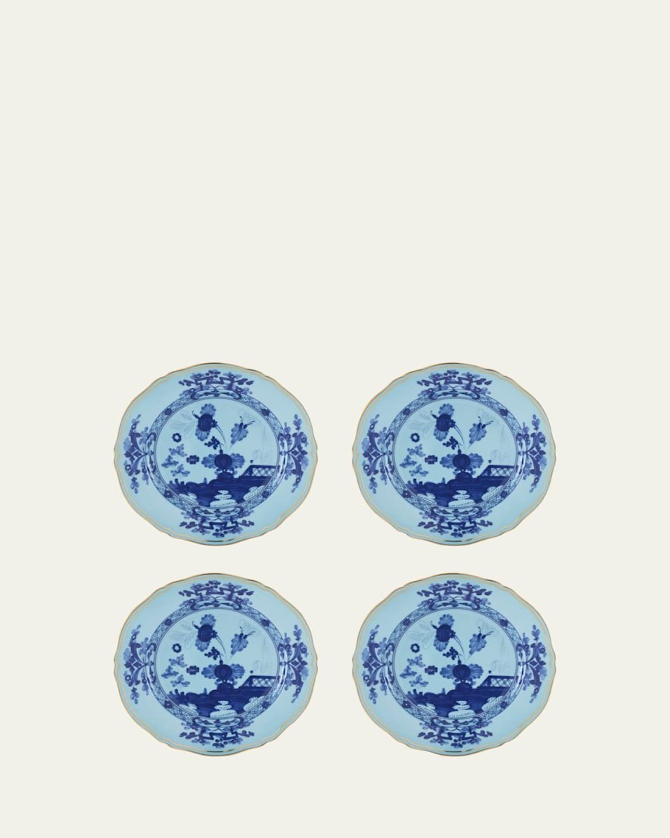 Oriente Italiano Iris Dessert Plates, Set of 4